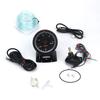 60MM Racing Auto Vacuum Gauge Meter Black Face With White Lighting Car Vacuum meter with sensor