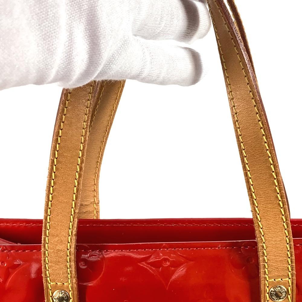 Louis Vuitton M91086  MonogramVernis Lead MM Vertical Tote Bag Shoulder Bag