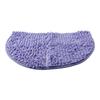 Teppich Bodenmatte Halbrund Teppich Esszimmer Badezimmer Halbkreisförmig Shaggy 40*60cm Saugfähig Rutschfest Für Dusche