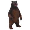 Brown Bear Figurine Lifelike Appearance Durable Plastic Stimulate Imagination Plastic Bear for Kids