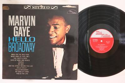 LP Record MARVIN GAYE  Hello Broadway SJET7672  1966 Japan SoulFunk Used