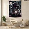 Magic Hat Cheshire Cat Pattern Home Decor Tapestry, Wall Hanging, Decorative RV Wall Cloth.SGT0917435