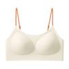 Cool camellia foundation seamless underwear women gather and close secondary breasts comfortable and breathable soft support pull bra cover