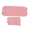 2pcs Castor Oil Packs Set Body Relaxing Hot Cold Compress Reusable Castor Oil Wrap for Waist Legs Button Closure