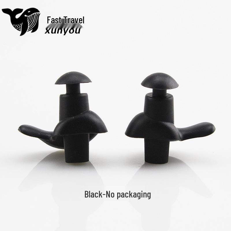 Waterproof & Soundproof Silicone Spiraled Earplugs for Swimming & Noise Reduction