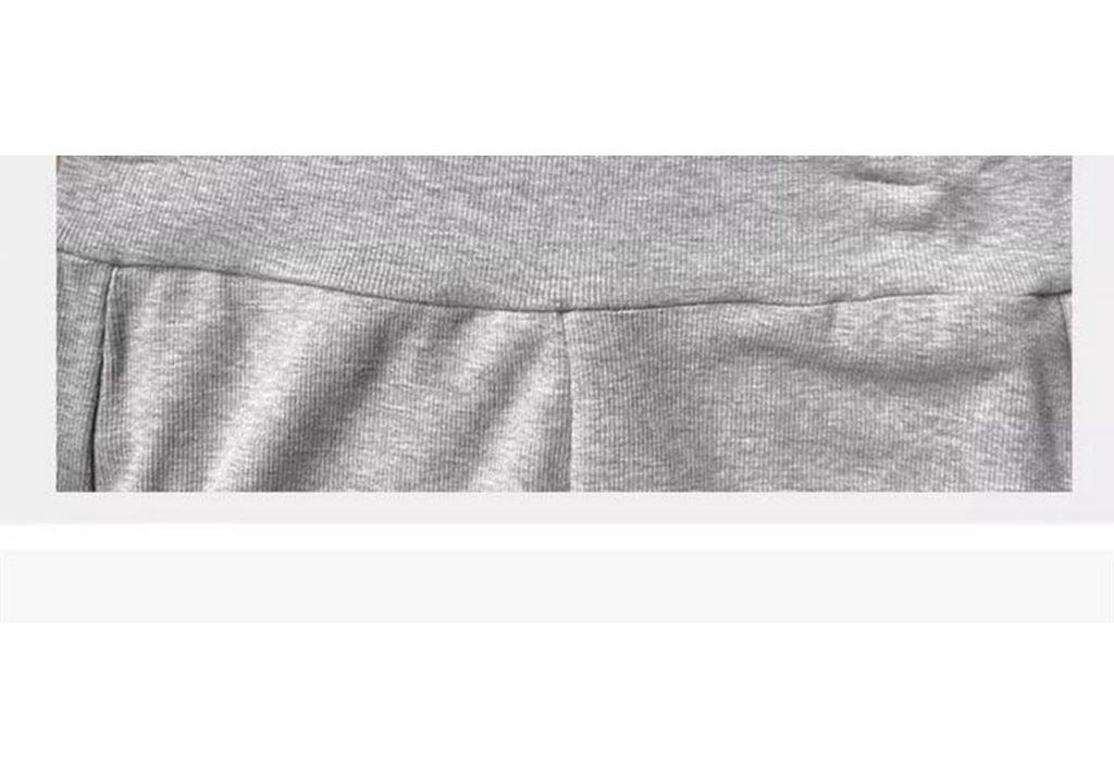 2026 American Knit Maternity Micro-Flare Stretch Pants for Spring - Slimming and Drape Wide-Leg Design