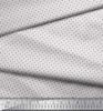 Soimoi Japan Crepe Satin Fabric Check Shirting Print Fabric by Metre 42 Inch