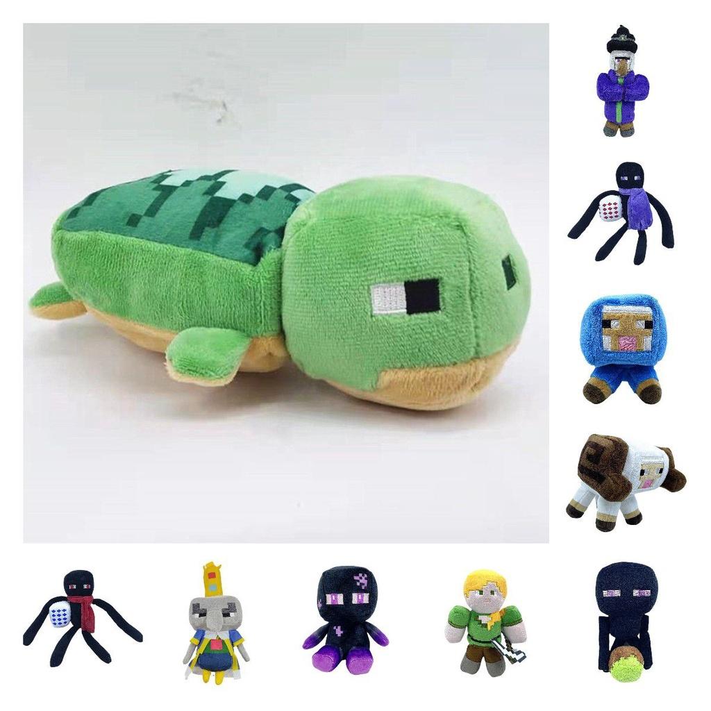 Minecraft Plush Toys Collection With Turtles Sheep Witches And More Perfect Holiday Gift Idea!