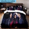 3PCS Vampire Movies 3pcs Bedding,Including 3PCS Duvet Cover And 2pcs Pillowcases Perfect for Christmas,Ideal for Bedroom, Dormitory