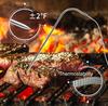 Matlagnings BBQ Termometer Pekskärm Temperaturmätare med Timer Sond