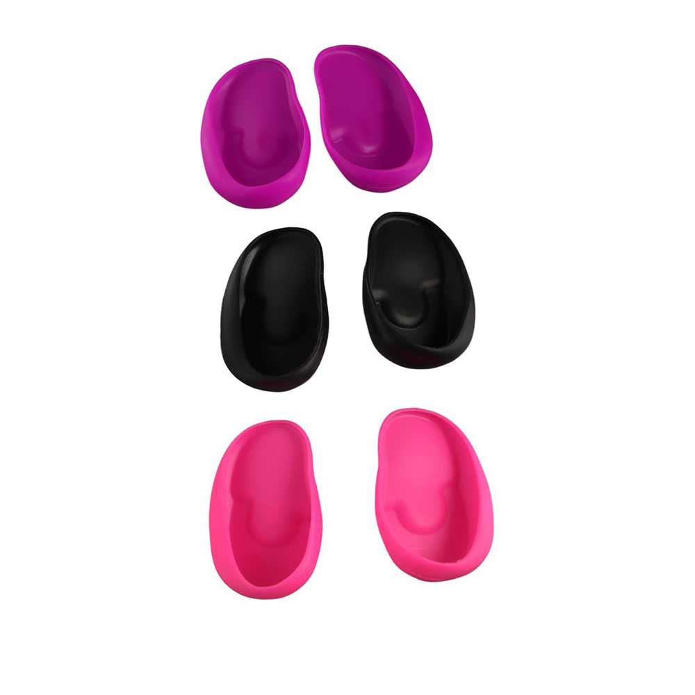 Silicone Hair Coloring Ear Cover Ear Protector Cover Hair Salon Earmuffs Silicone Ear Cover