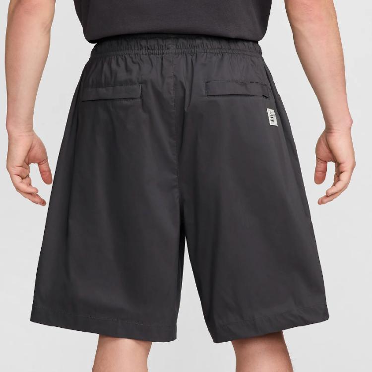 Nike Sportswear Logo Embroidered Woven Casual Shorts Men Shorts Dark-Smoke-Grey HF4571-070