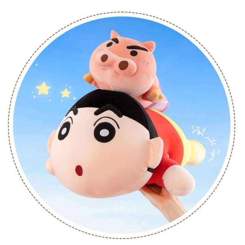 Shinchan Buriburizaemon Creyon Plush Toy Animal Stuffed Doll Gift Decoration