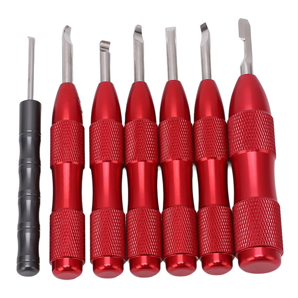 7 Pcs Watch Back Cover Opener Tool Multi Specification Aluminum Alloy Pry Back Case Remover Watch Repair Tool