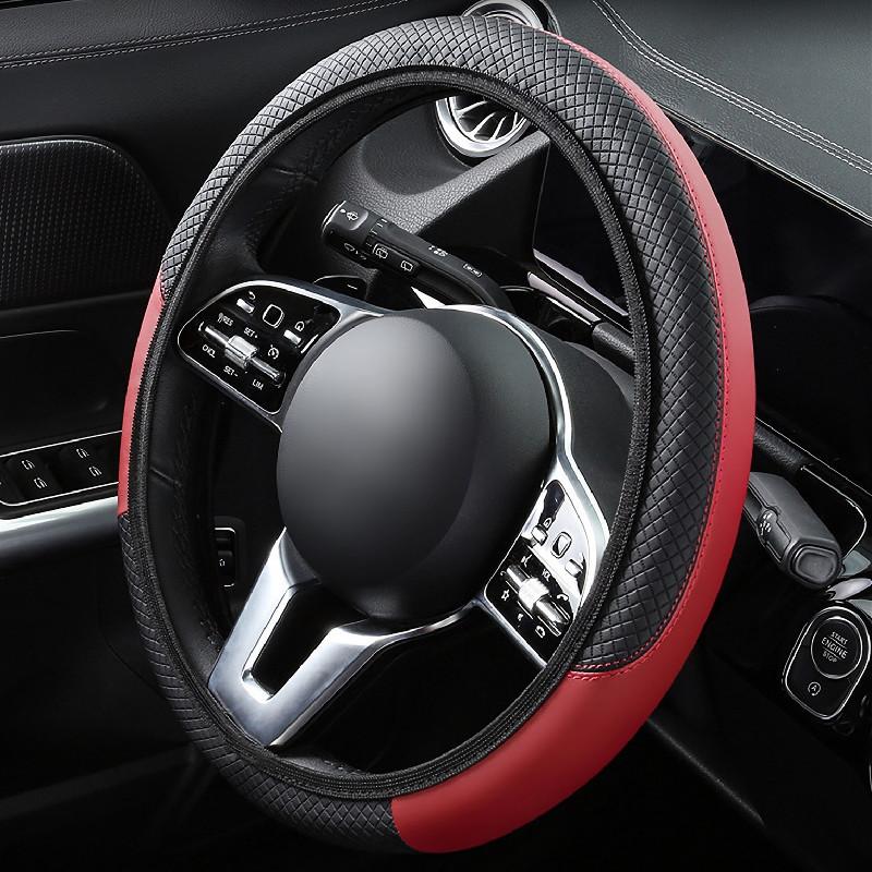 Universal Car Steering Wheel Cover No Inner Ring All-Season Interior Decoration Handle Cover for Vehicle Accessories