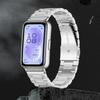 New Stainlss Steel Strap For Huawei Band 11/11Pro Women MenMetal Watch Bracelet For Huawei Band 8/9/10 Replacement Strap