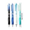 4Pcs Silicone Grip Retractable Pen Erasable Gel Inks Pen 0.5MM Tip Quick Drying for Note Taking School Office Supplies