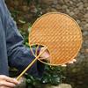 Handcrafts Bamboos Woven Fan Lightweight Cooling Fan for Summer Cooling Paddles and Weddings Parties Home Decors Gift