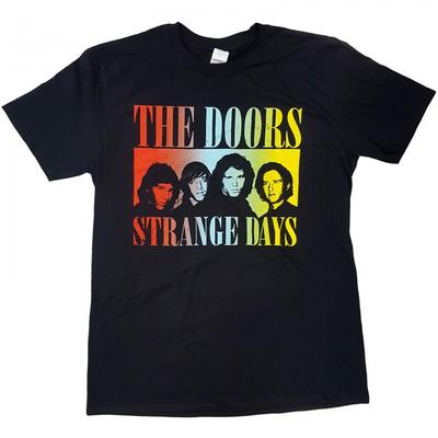 The Doors Unisex Adult Strange Days Cotton T-Shirt