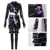 Hot Selling 2026 Korean Style Girls Suit Halloween Cosplay Hot Girl Show Costume Black Golden Suit Halloween Girl Anime Costume