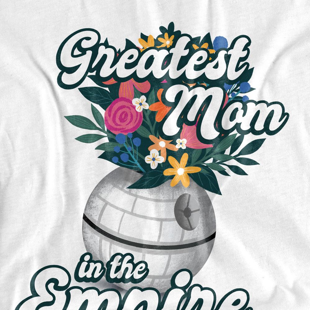 STAR WARS Unisex Adult Greatest Mom In The Empire Mothers Day T-Shirt