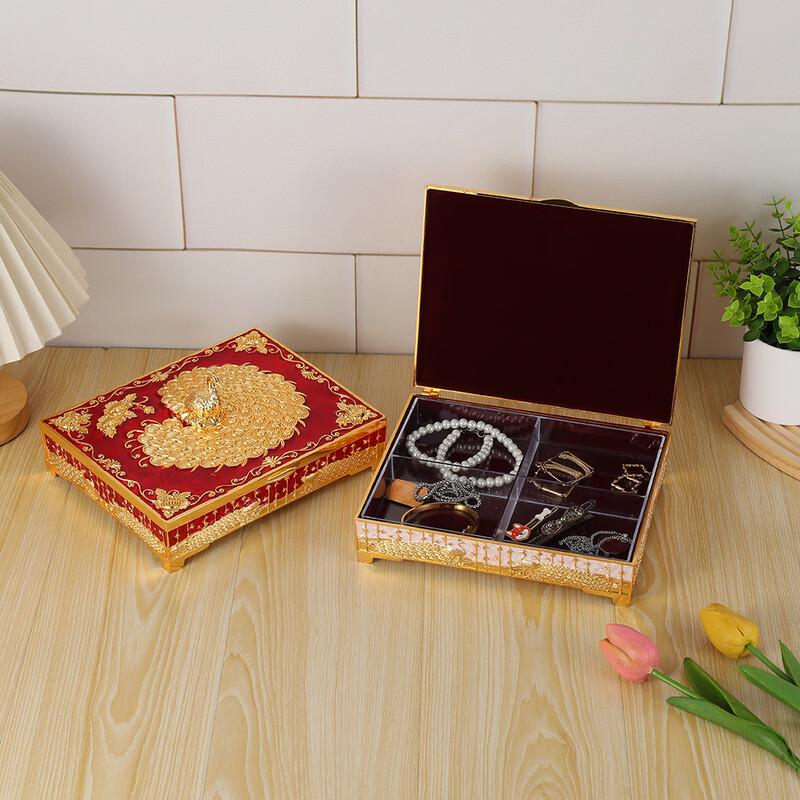 Peacock Jewelry Storage Box