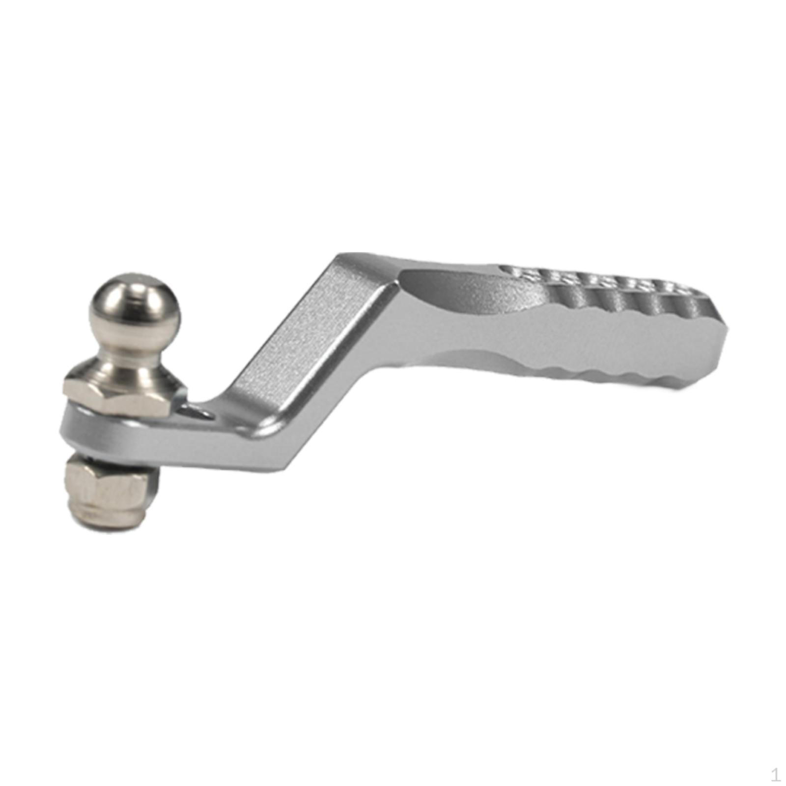 

1/10 RC Гусеничний Автомобіль Аксесуари Буксирувальний Гак Автомобільний Високий Зчіп для TF2 RCC01 срібний