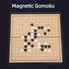 Zestaw do gry Gomoku S/M/L/XL Składana szachownica Gra strategiczna Składany zestaw gier planszowych Gra stołowa