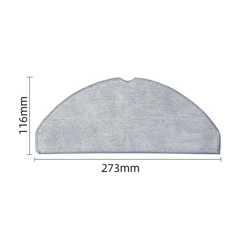 1 Set Side Brush Filter Mop Cloth For Vyzzle D10 For ILIFE V20 For Laresar For L10 For Roidmi Eve For ROOK S Robotic Vacuum