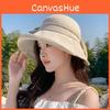Summer Fashion Wide Brim Sun Hat With Large Sunshade For Women Outdoor Sun Protection