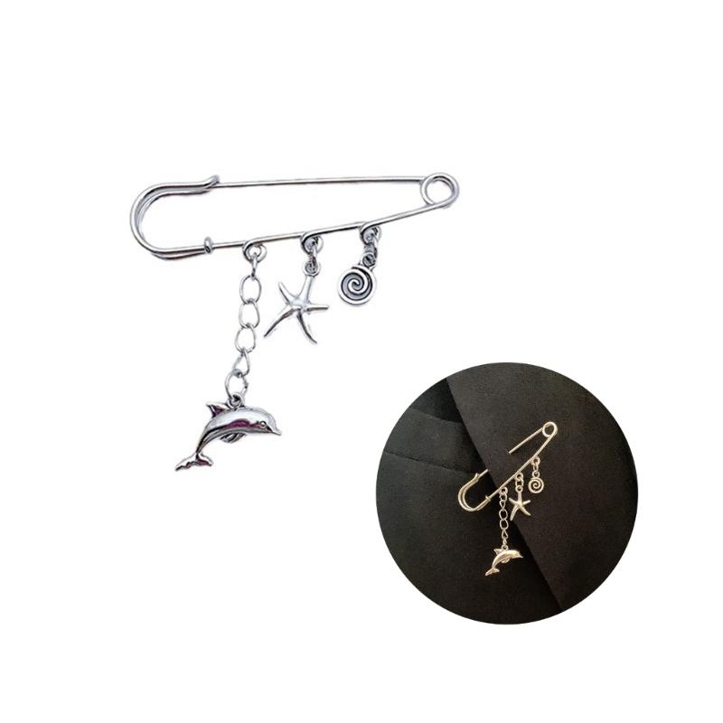 Fashion Pendant Brooch Alloy Material Suitable for Daily Wear Parties and Dates