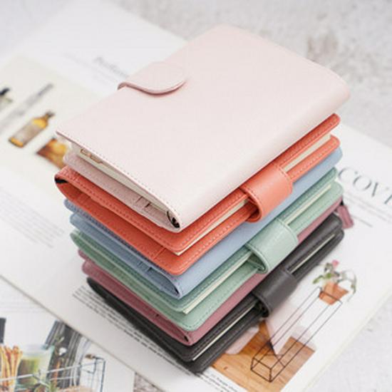 A5 Genuine Leather Retro Loose-Leaf Notebook with Crazy Horse Leather – Office Business Journal Diary