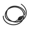 2.1m 6.89ft Universal Fuel Line Assembly Boat Motor Fuel Hose with Primer Bulb for Outboard RV Yacht Caravan