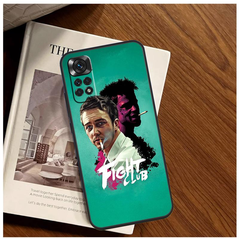 

Fight Club Case For Xiaomi Redmi Note 13 14 9 10 11 12 15 Pro Plus Cover For Redmi 15 C 14C 10C 12C 13C Redmi Note 13 4G