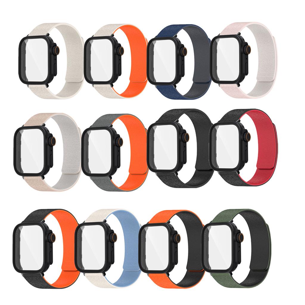 Magnetic Silicone Strap With Change To Ultra Watch Case Screen Protector Cover Fo Fit 4Pro For Huawei Watch Fit4 3 Bracelet