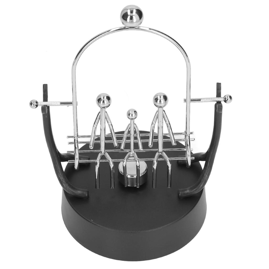 Steel Robot Balance Toy Decompressive Metal Automatic Swing Motion Perpetual Art Balance Toy for