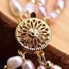 Novelty Lock Magnetic Necklace Clasp Sunflower Stackable Necklace Connector Closure Bracelet Extender for Jewelry Making