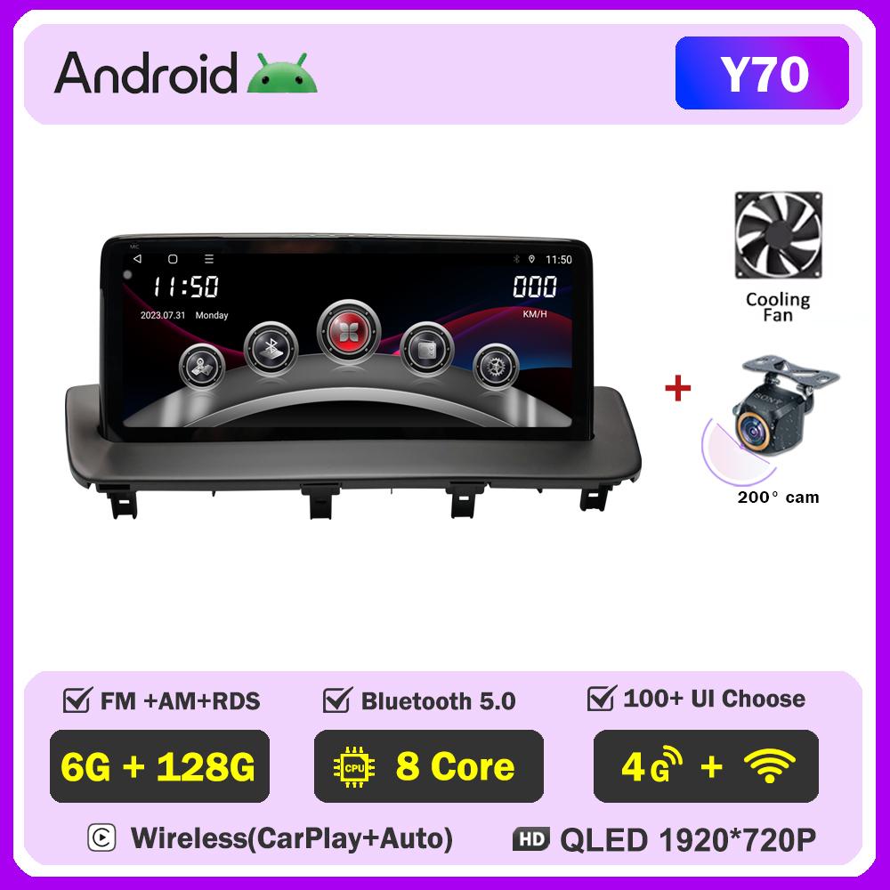 10.25 Inch For MAZDA CX-9 CX 9 CX9 2016-2021 Car Radio Multimedia Video Player Navigation GPS 4G Wireless Carplay Android Auto