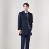 Sidipu Unisex 100% Wool Mid-Length Business Coat