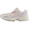 530 Bungee-Schnürsenkel Klassische Dämpfung Niedrig geschnittene Laufschuhe Kinder-Sneaker Weiß Rosa Lila P5302AG