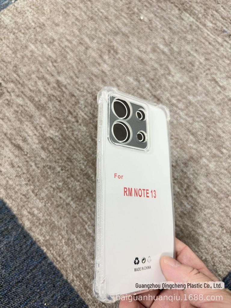 Redmi Note 13 Pro+ 5G Transparente stoßfeste Hülle mit All-Inclusive-TPU-Schale für Xiaomi 13