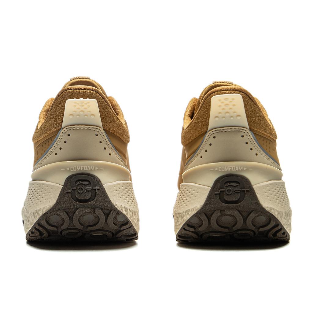 Li-Ning Měkký Plus Štít Pohodlné Všestranné Protiskluzové Odolné proti Opotřebení Nízké Ležérní Boty Pánské tenisky Khaki AGLU229-2