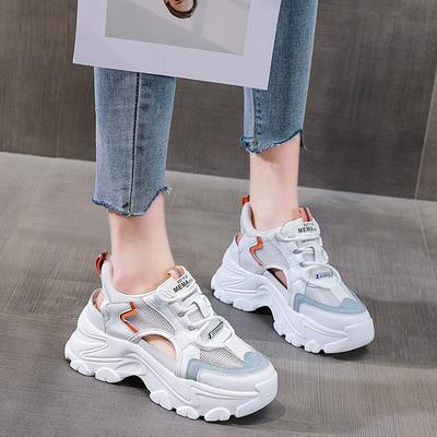 Women's Breathable Women's Shoes Summer New Versatile Hollow Single Shoes Casual Mesh Sports Sandals