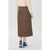 Benetton Quilted Button Skirt Baske1561