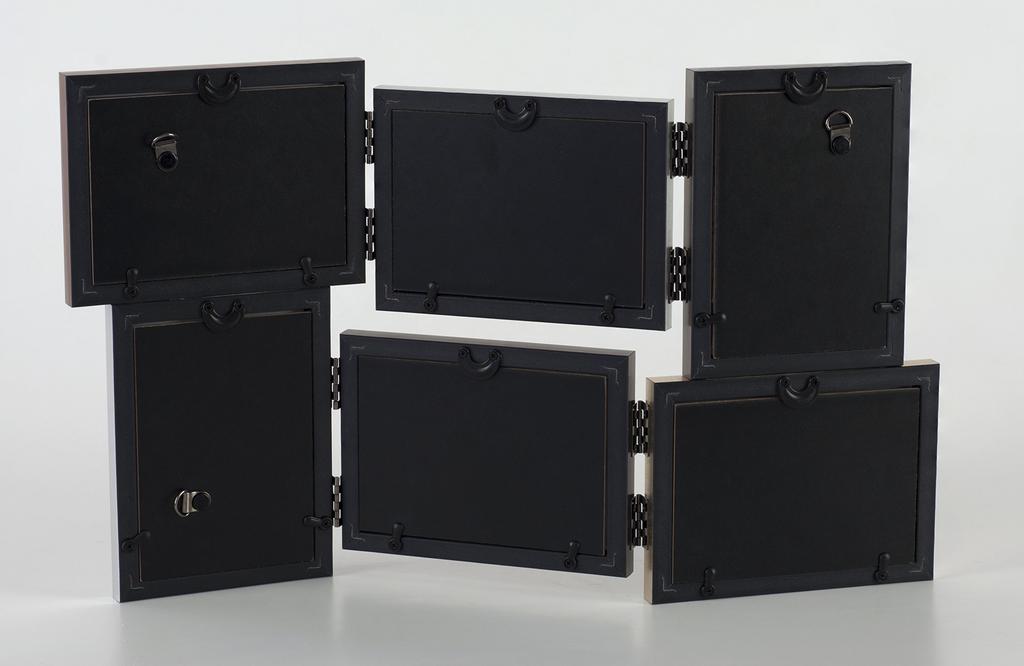 Kishima Photo Interior Large Service Wall 6 Berti Frame, Frame, Size, Size, Tabletop, Mounted, Horizontal, Windows, Stylish, Silver, Bronze, KP-31340