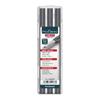 Pica BIG Dry Refill Leads for Construction Pencils, 2x5mm Flat Lead, 2H Hardness, Black, 12 Leads Per Case, Easy-Open Case, Ultra-Hard Lead
