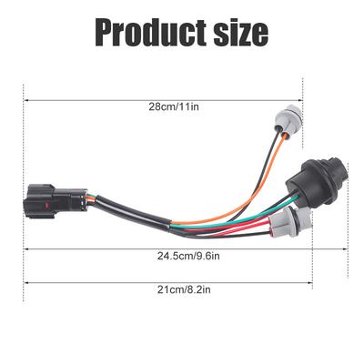 92480-3W520 Auto Outer Tail Light Lamp Wiring Harness Socket Holder For Kia Sportage 2014 2015 2016 W/O LED Lamps 924803W520