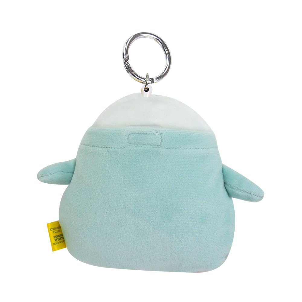 SunLemon Hug Hug Soft Pass Case, Parakeet Design, BL, 14 x 5 x 17 cm, Cute Animal Design, P-9782