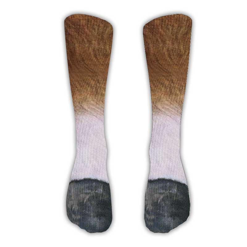 3D Animal Paw Prank Socks: Creative Cat & Dog Hoof Print Simulation
