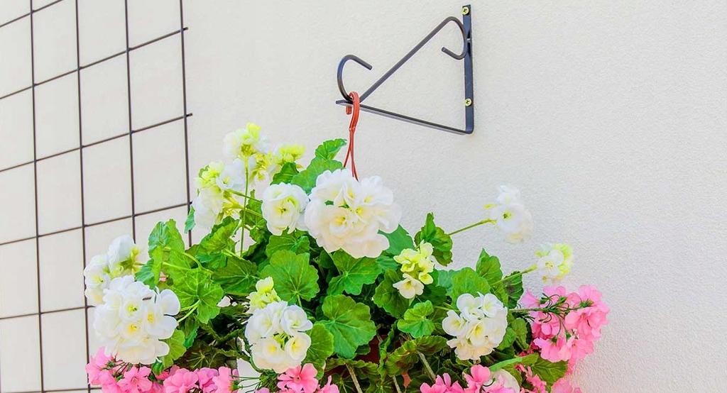 KADAX Blumentopfhalter Halter Laterne Dekoration Rund